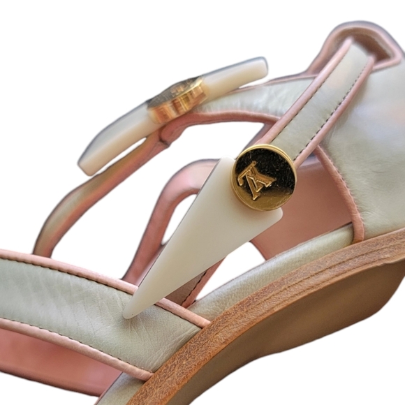 LOUIS VUITTON Sandals w/ Buckle Strap Size 41 - US 11 - Picture 2 of 7